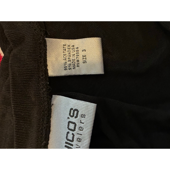 Women's Chico's Black Travelers Cardigan Size L - Picture 4 of 5